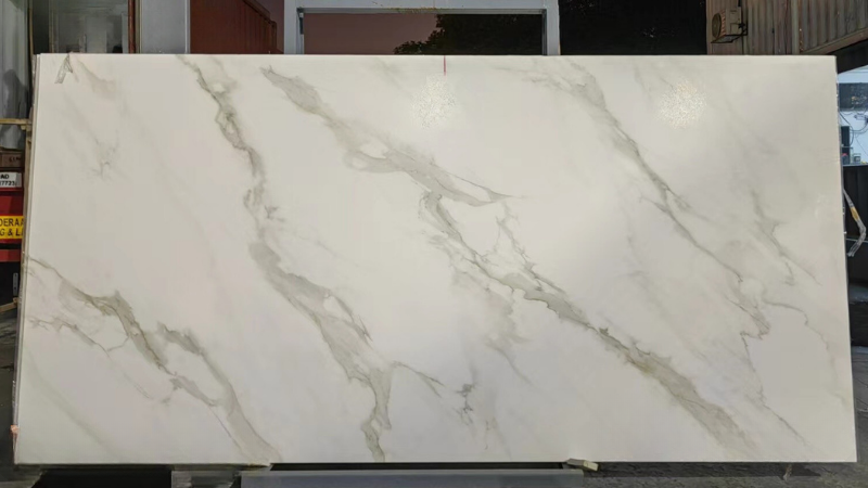 [Calacatta White Slab] PSR-319M-SLAB