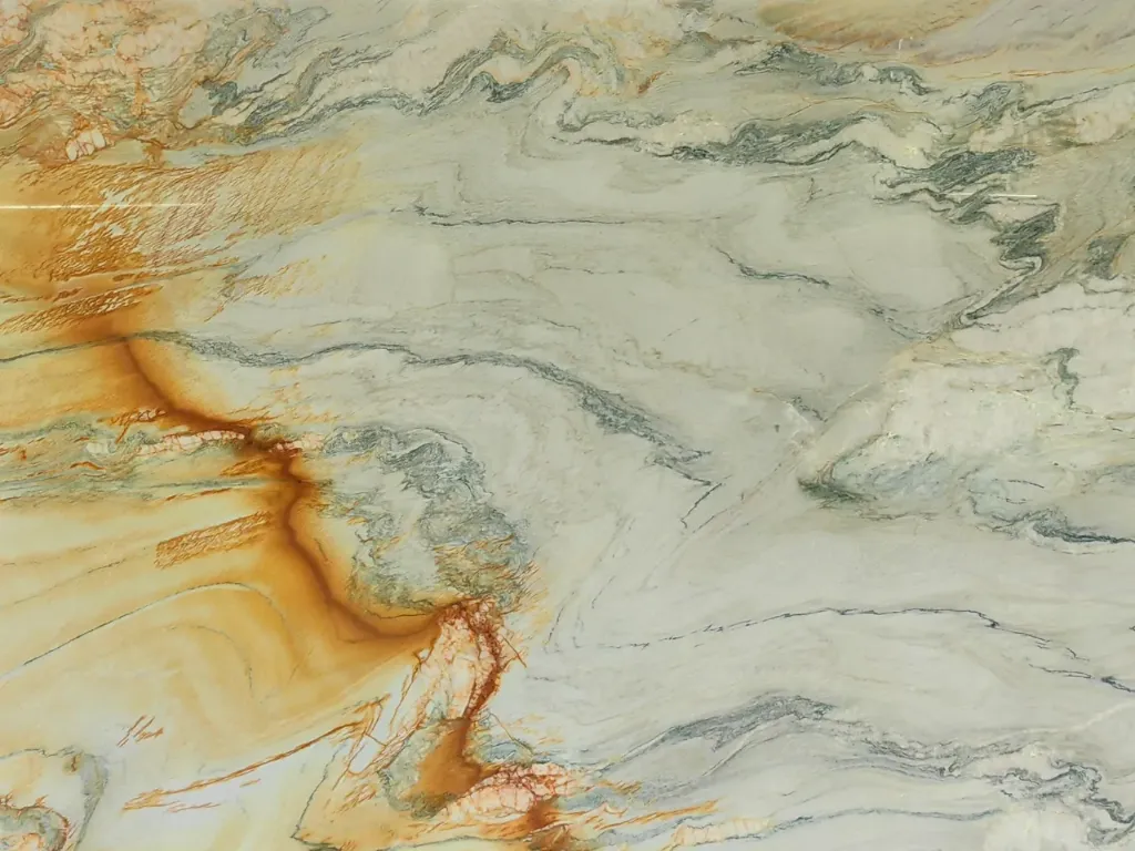 Quartzite Slab Fusion Wow